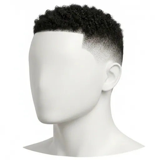 Mid Fade, Coily