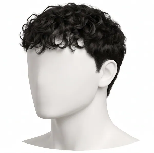Messy Fringe, Curly