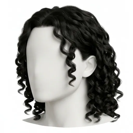 Shoulder Flow, Curly