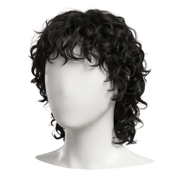 Wolf Cut, Curly