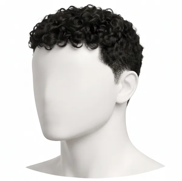 Textured Crop, Curly