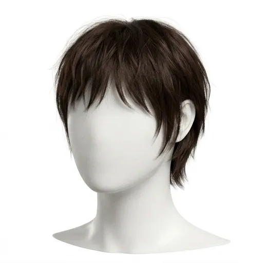 Messy Fringe, Straight