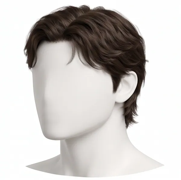 Wolf Cut, Wavy