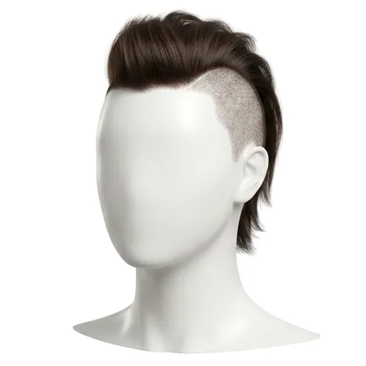 Mohawk, Straight