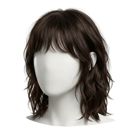 Messy Fringe, Wavy