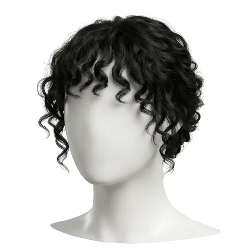 Messy Fringe, Curly