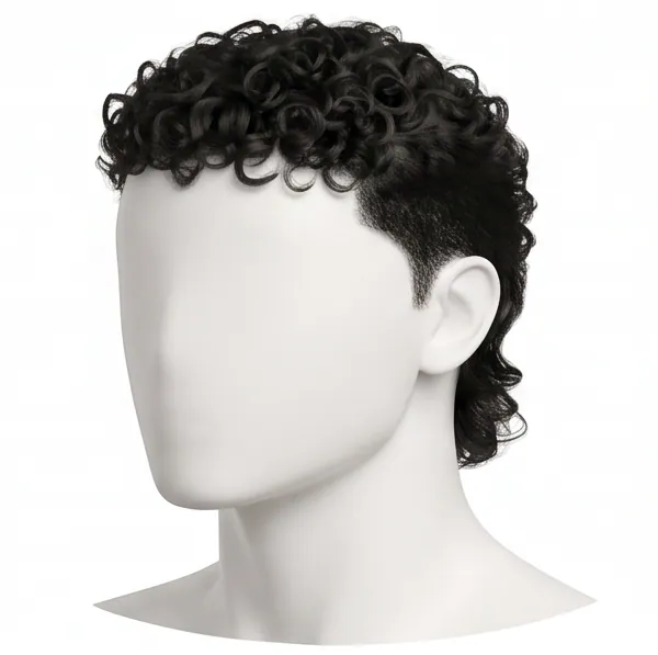 Modern Mullet, Curly