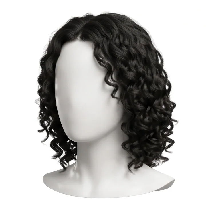 Long Layers, Curly