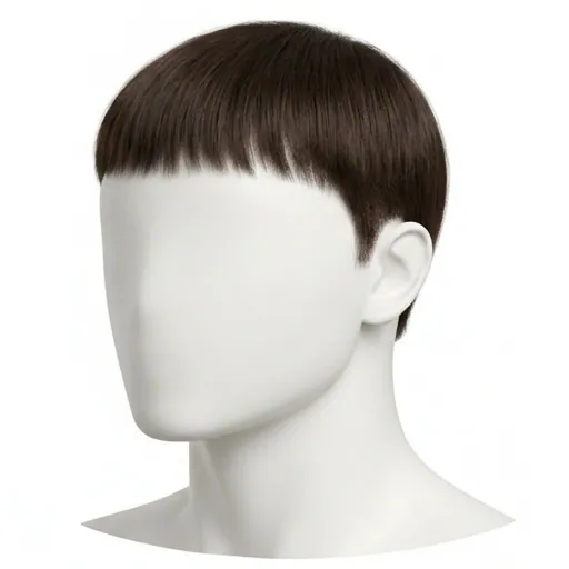 Caesar Cut, Straight
