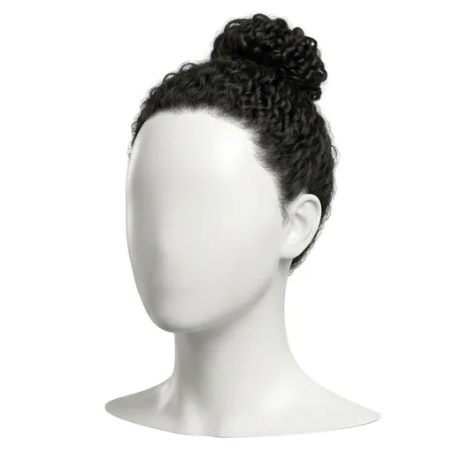 Top Knot, Curly