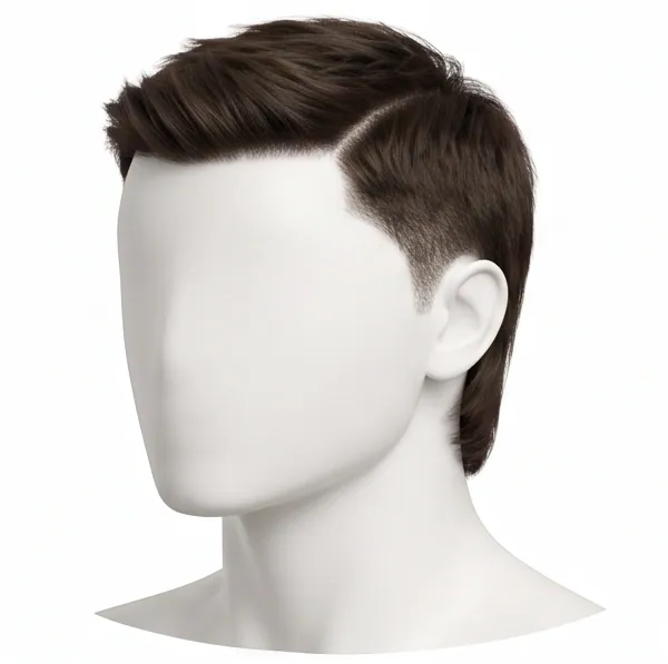 Modern Mullet, Straight